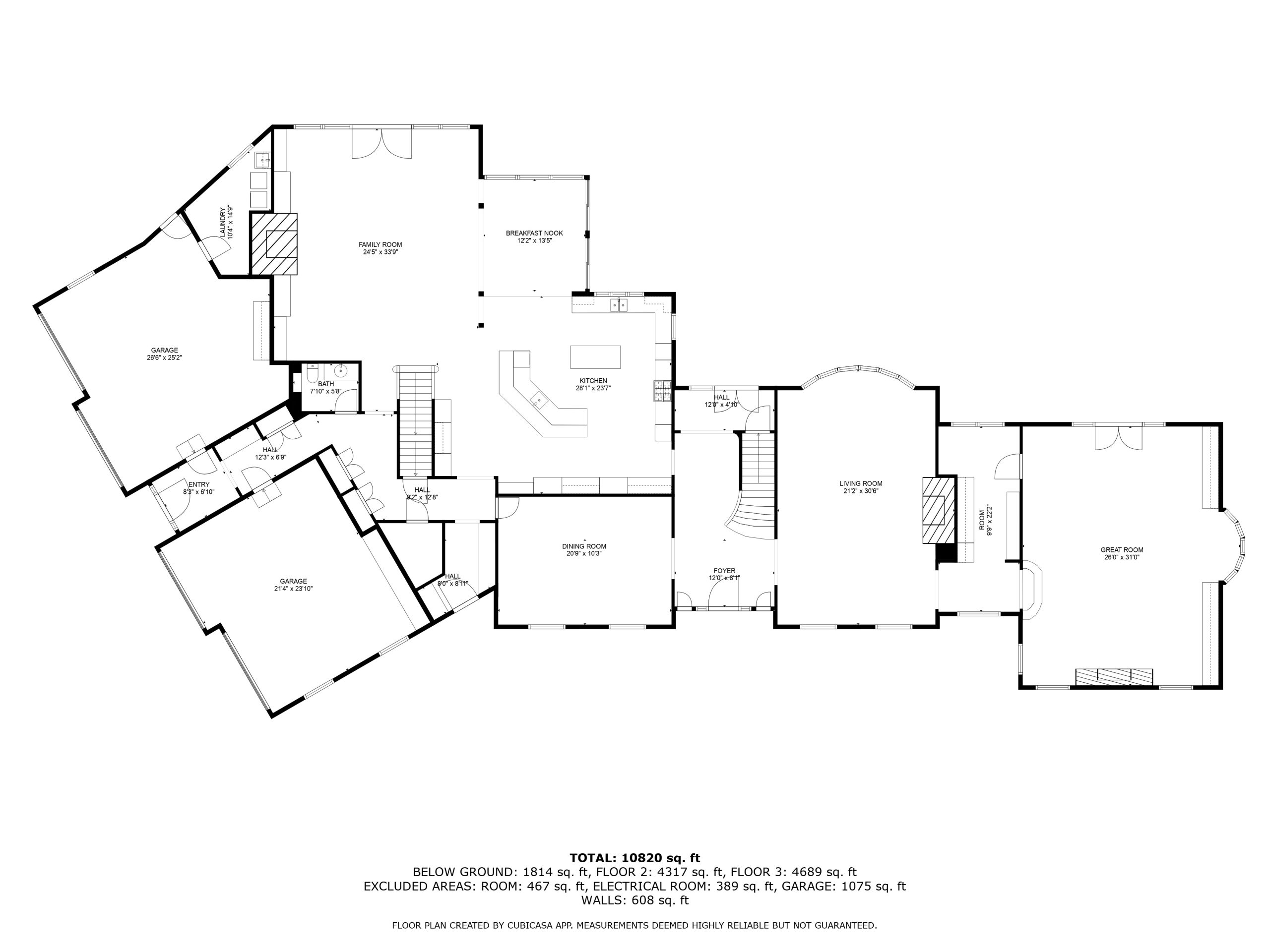 311 Algonquin Rd. Franklin Lakes, NJ Bergen County Luxury Waterfront Home Floor Plans